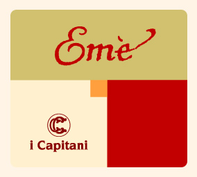 Etichetta pregiato vino Emè rosso selezione