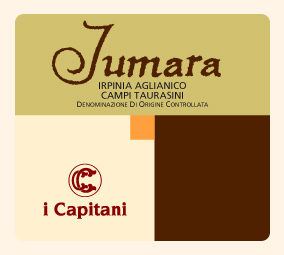 Etichetta Jumara Aglianico Irpinia