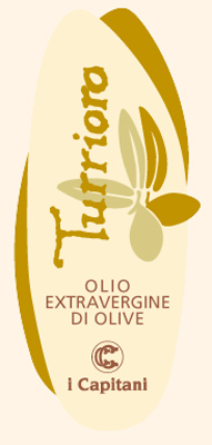 Etichetta Turrioro olio irpino superiore premiato